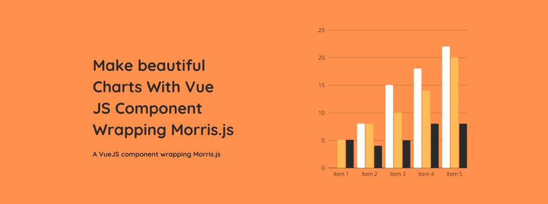 Make Cool Charts With Vue Js Component Wrapping Morris.js cover image